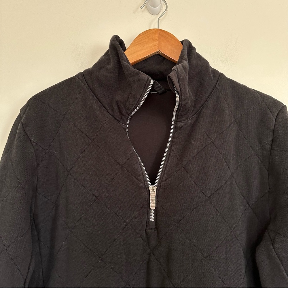 Lululemon Women's Forever Warm Quilted Quarter Zip Pullover Sweatshirt Size 10 - Picture 8 of 15